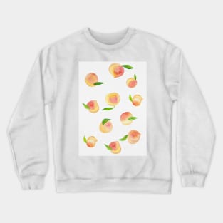 Fun Fall Peaches Crewneck Sweatshirt